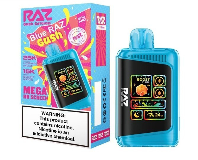 Picture of Raz LTX 25KPuffs Blue Raz Gush