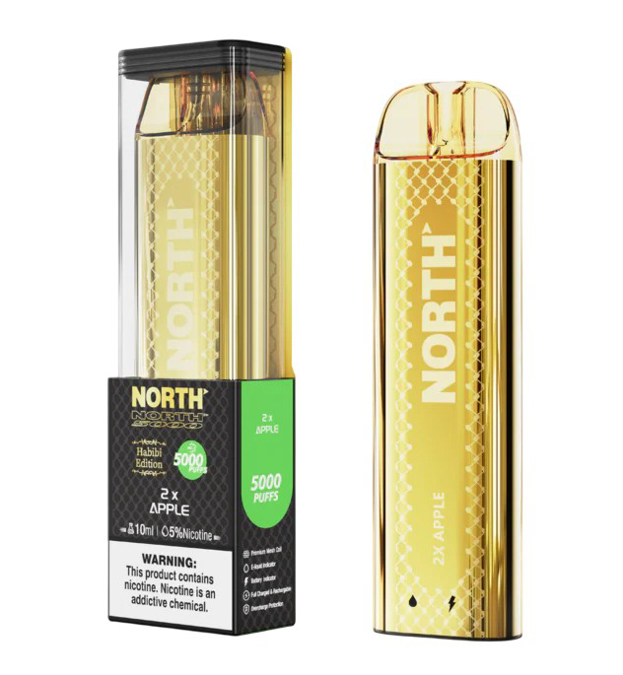 Picture of North Apple x 2 5000Puffs