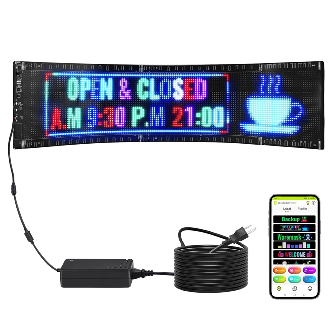 Picture of Vertex Soft Double Row Flexible Medium Programmable LED 32X160