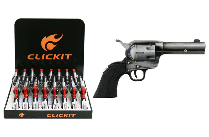 Picture of GH9561 Clickit Single Torch Patterned Revolver 12CT